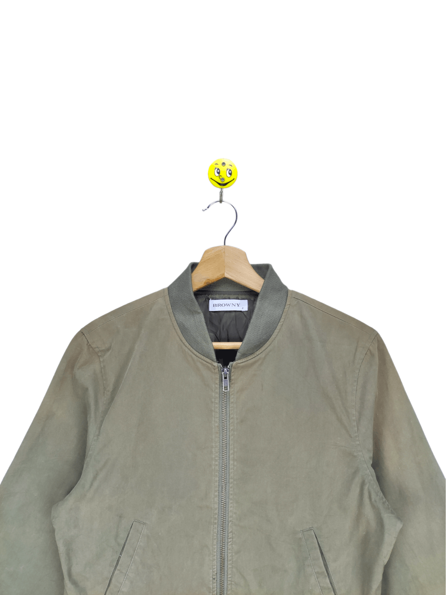 Japanese Brand Steals🔥Cropped Jacket Zip Up Shoelace Style by Browny Size S / US 4 / IT 40 - 6 Thumbnail
