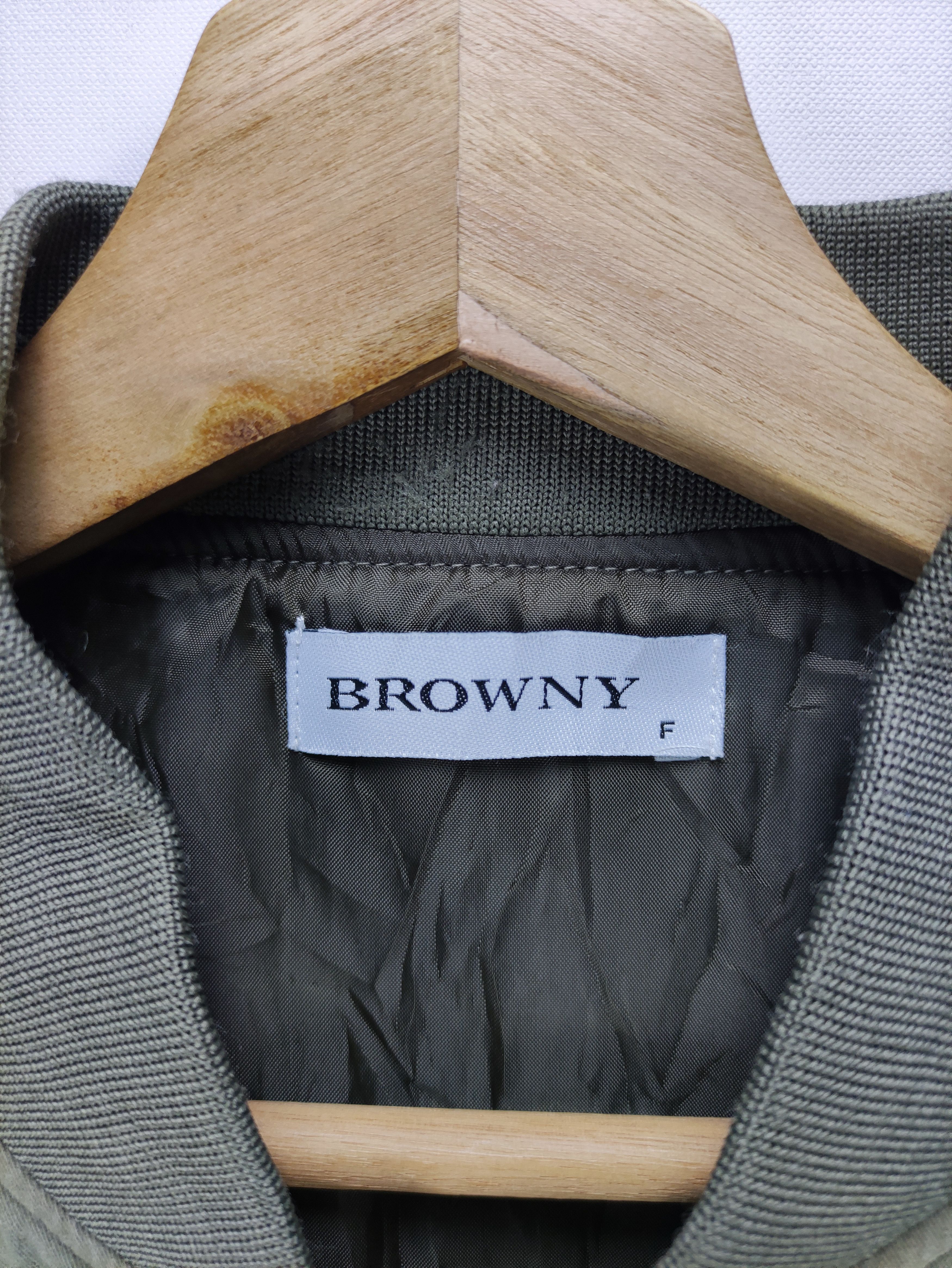 Japanese Brand Steals🔥Cropped Jacket Zip Up Shoelace Style by Browny Size S / US 4 / IT 40 - 3 Thumbnail