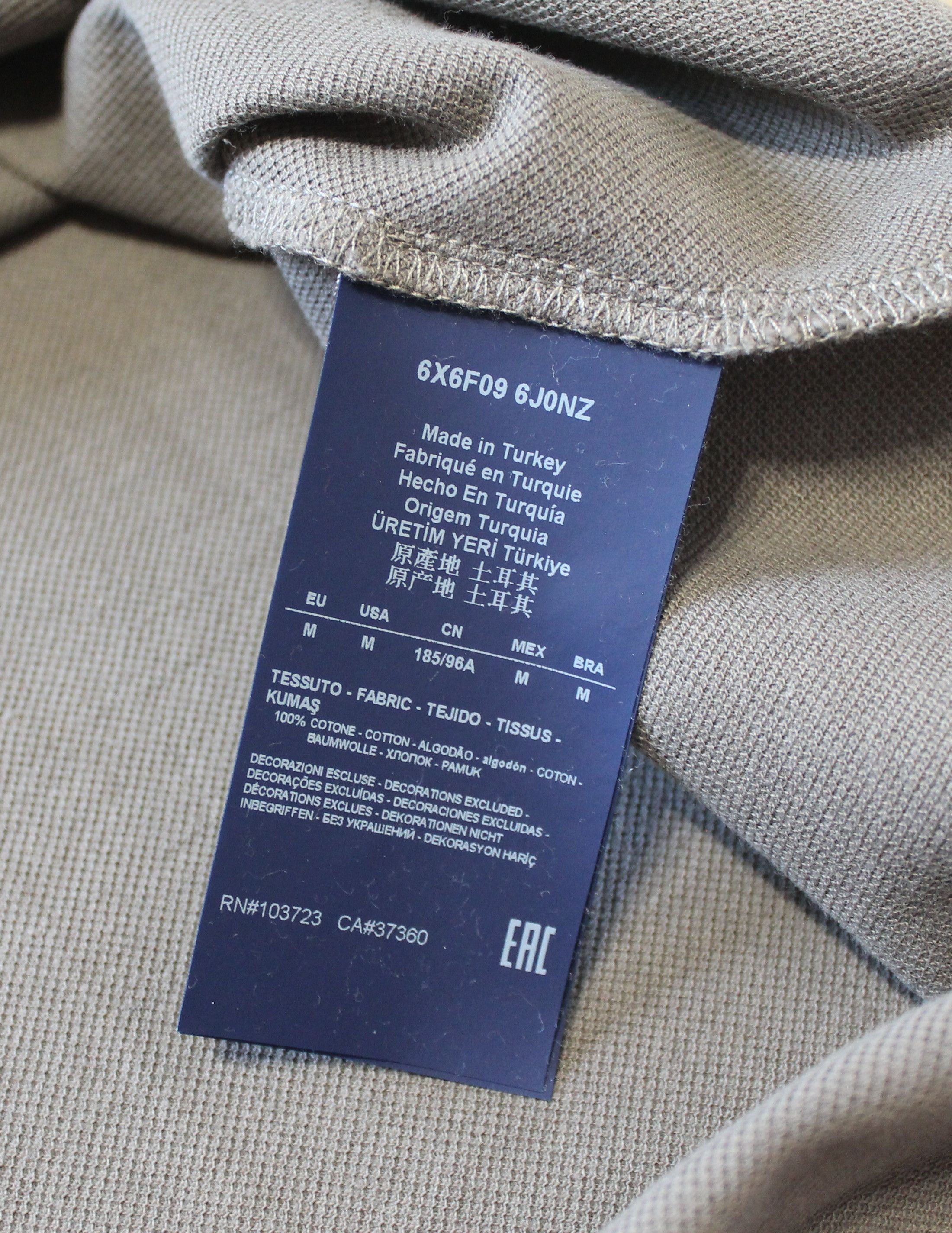 Armani × Emporio Armani Armani Jeans Polo Monogram Size US M / EU 48-50 / 2 - 8 Thumbnail
