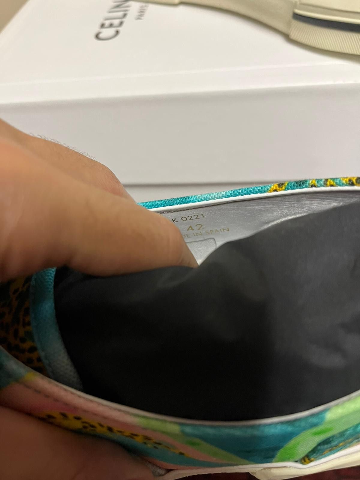 Celine Tyson Reed Low Top Sneakers in Multicolor Size US 9 / EU 42 - 14 Thumbnail