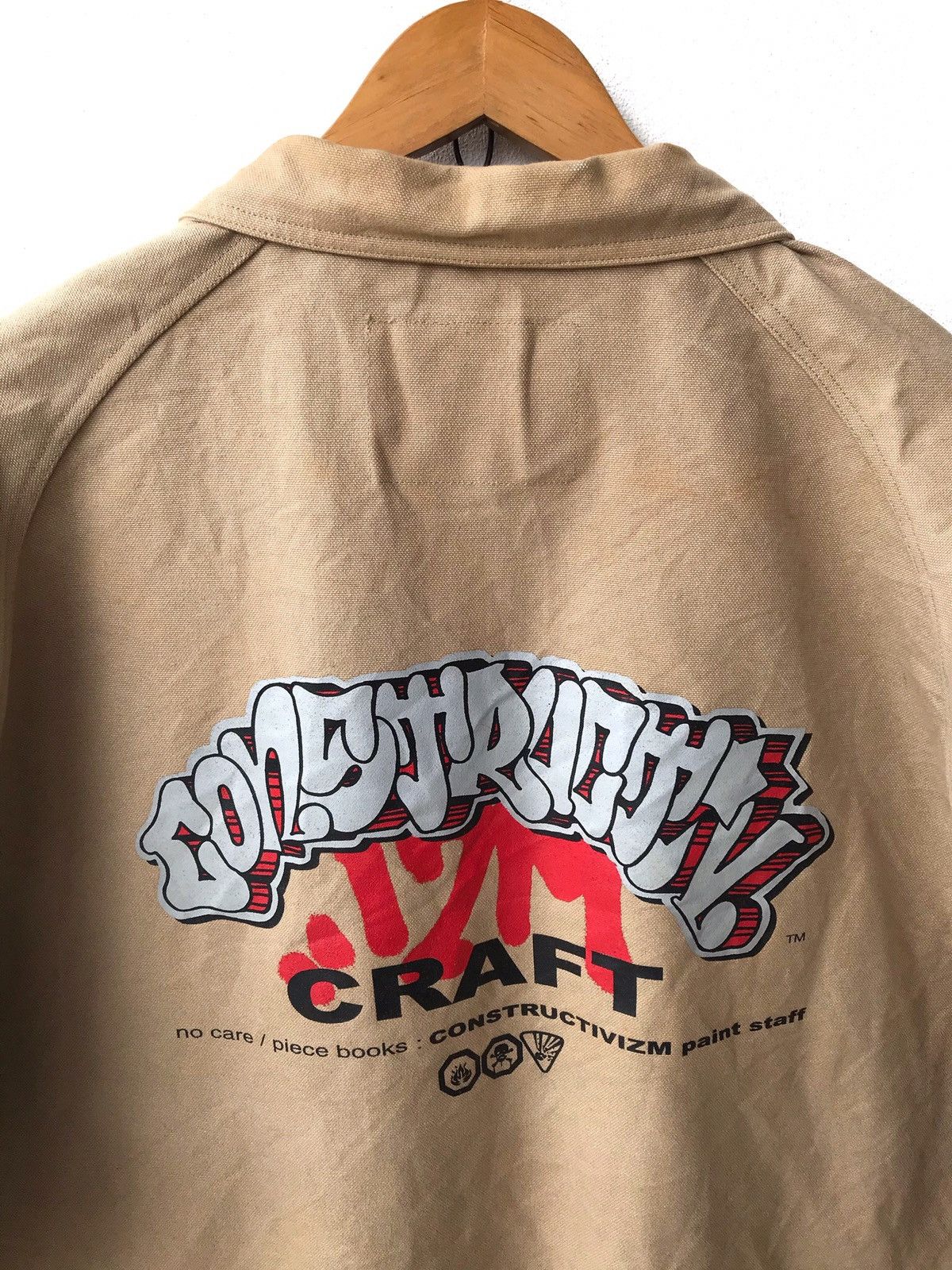 Japanese Brand Constructivism Japan Street Fashion Craft Working Jacket Size US L / EU 52-54 / 3 - 8 Thumbnail