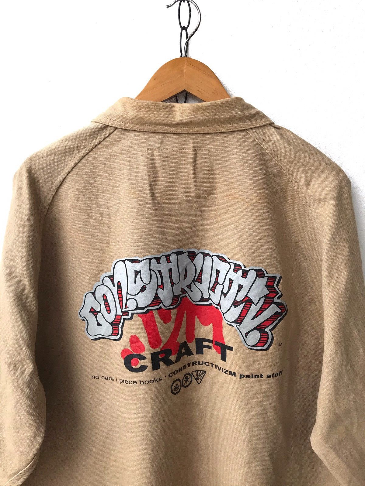 Japanese Brand Constructivism Japan Street Fashion Craft Working Jacket Size US L / EU 52-54 / 3 - 1 Thumbnail