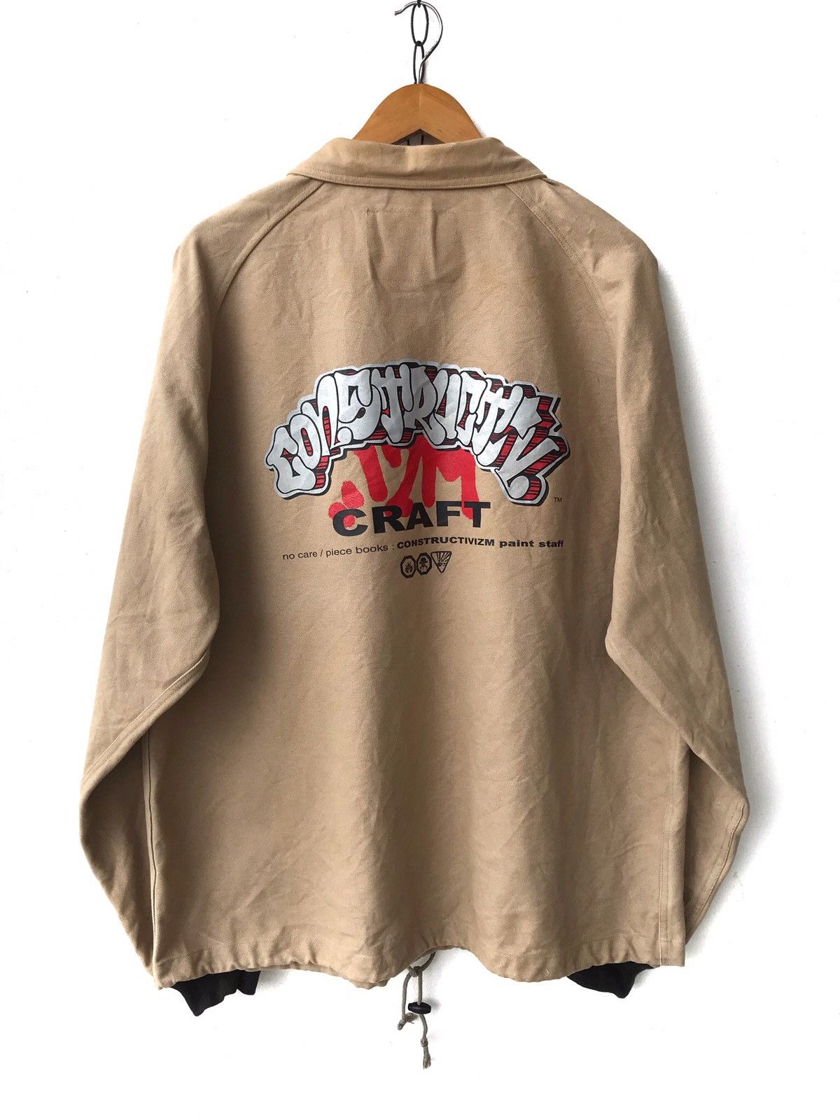 Japanese Brand Constructivism Japan Street Fashion Craft Working Jacket Size US L / EU 52-54 / 3 - 7 Thumbnail