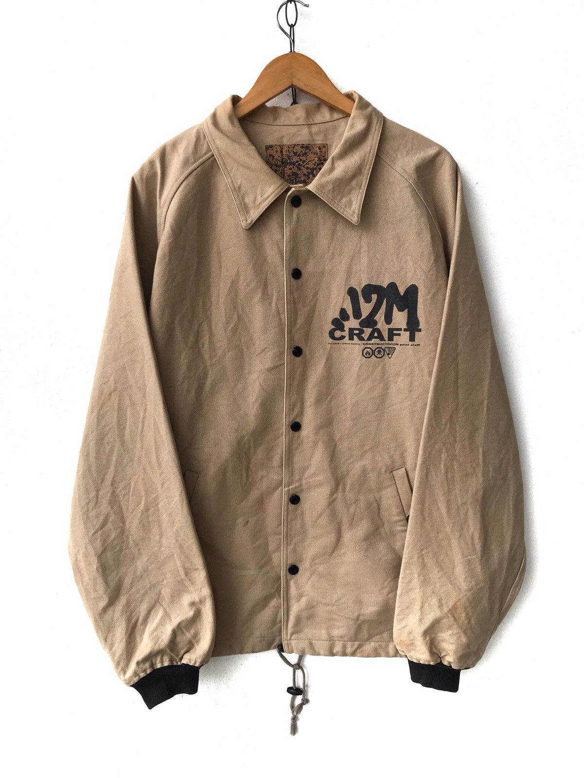 Japanese Brand Constructivism Japan Street Fashion Craft Working Jacket Size US L / EU 52-54 / 3 - 2 Thumbnail