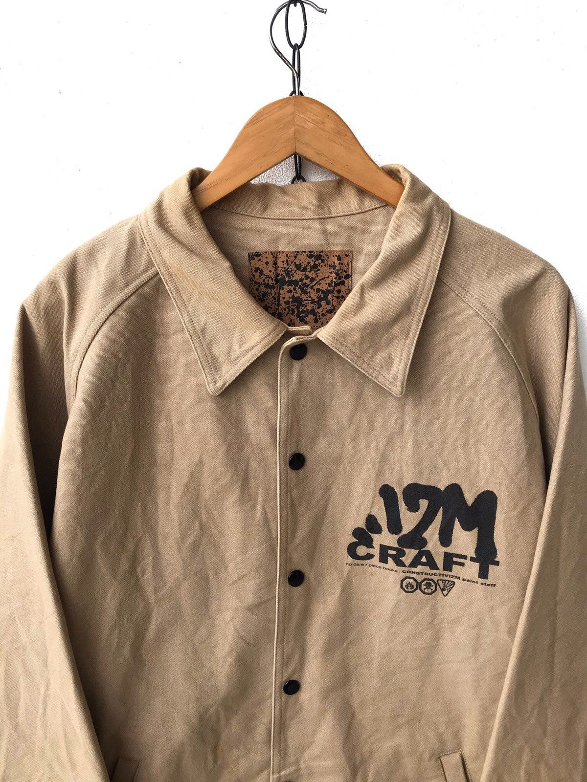 Japanese Brand Constructivism Japan Street Fashion Craft Working Jacket Size US L / EU 52-54 / 3 - 3 Thumbnail