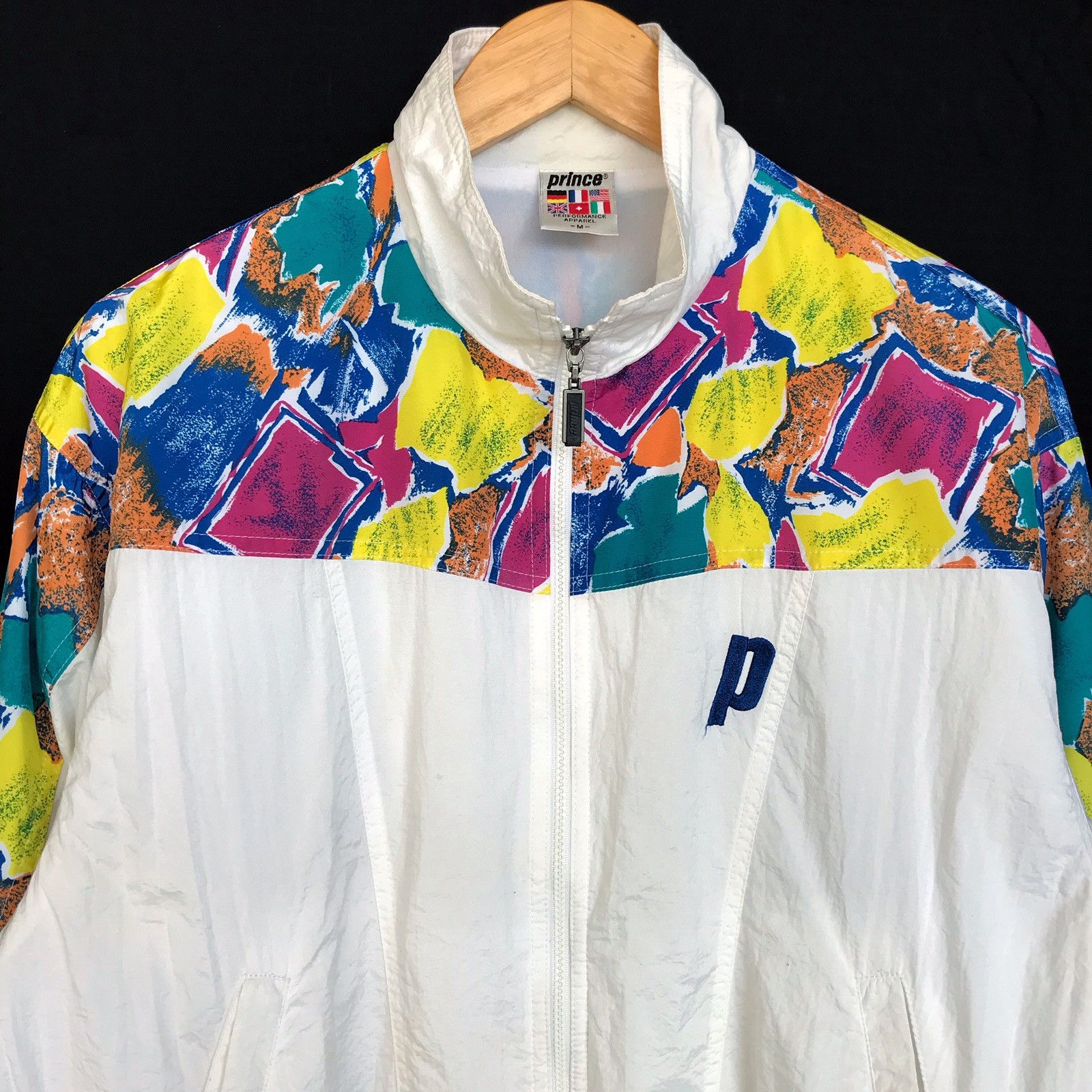 Prince 90s Streetwear P Logo Multicolor Sweater Prince Of Bel Air Size US M / EU 48-50 / 2 - 3 Thumbnail