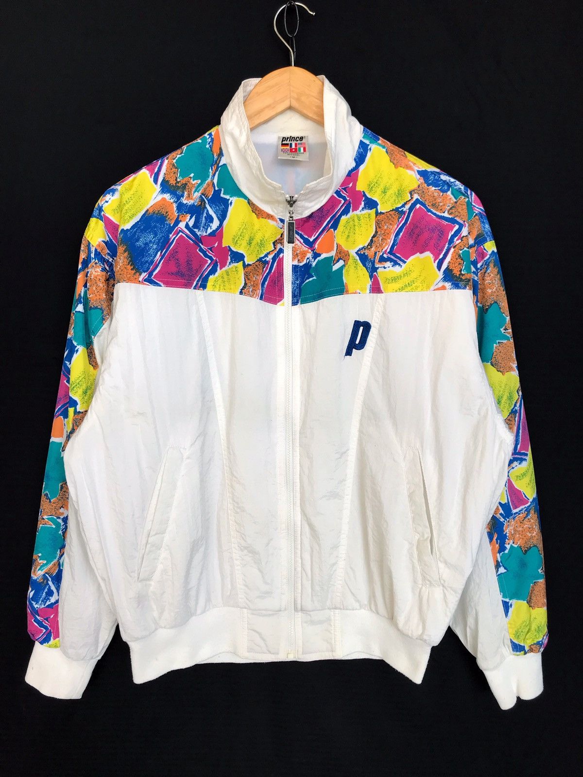 Prince 90s Streetwear P Logo Multicolor Sweater Prince Of Bel Air Size US M / EU 48-50 / 2 - 2 Thumbnail