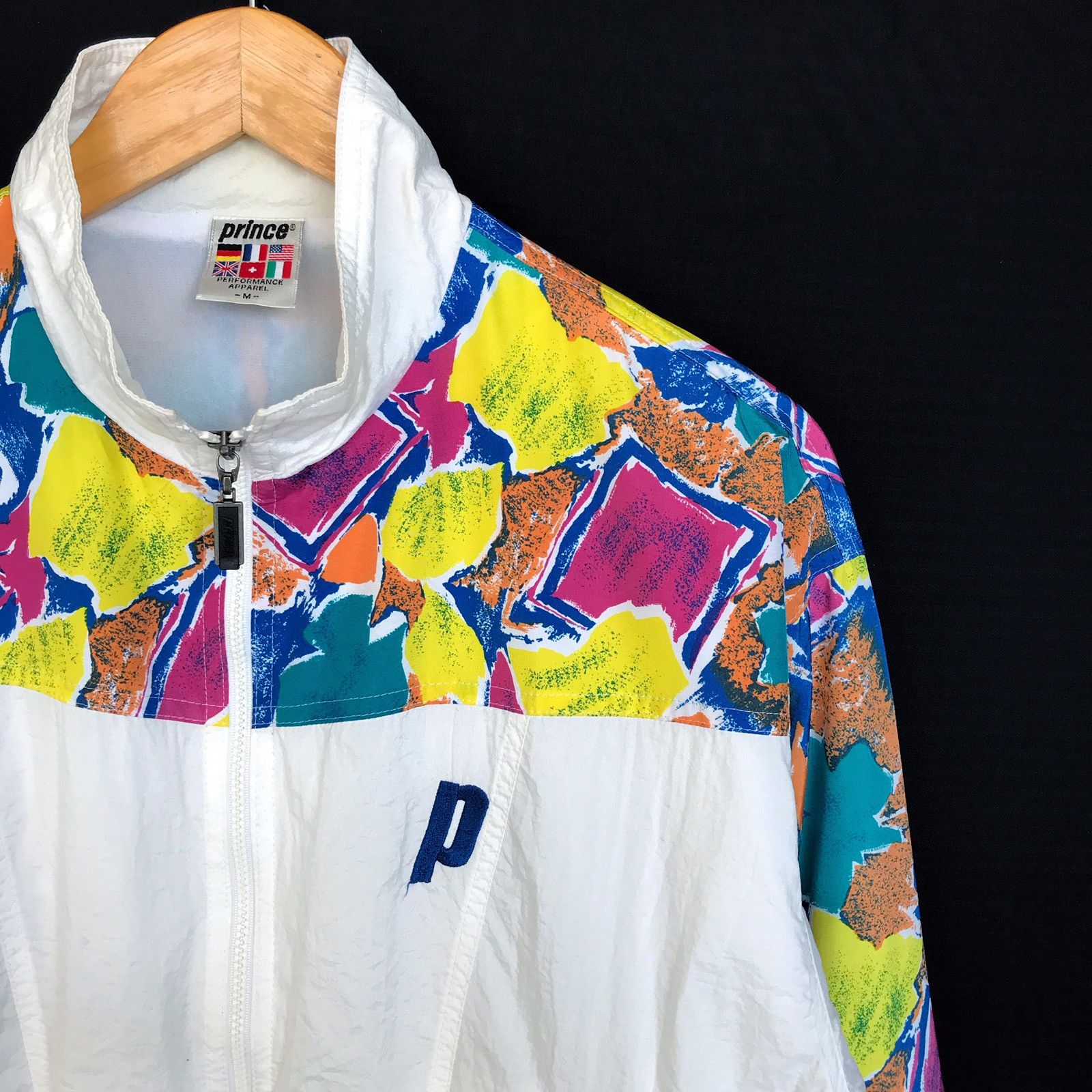 Prince 90s Streetwear P Logo Multicolor Sweater Prince Of Bel Air Size US M / EU 48-50 / 2 - 1 Thumbnail