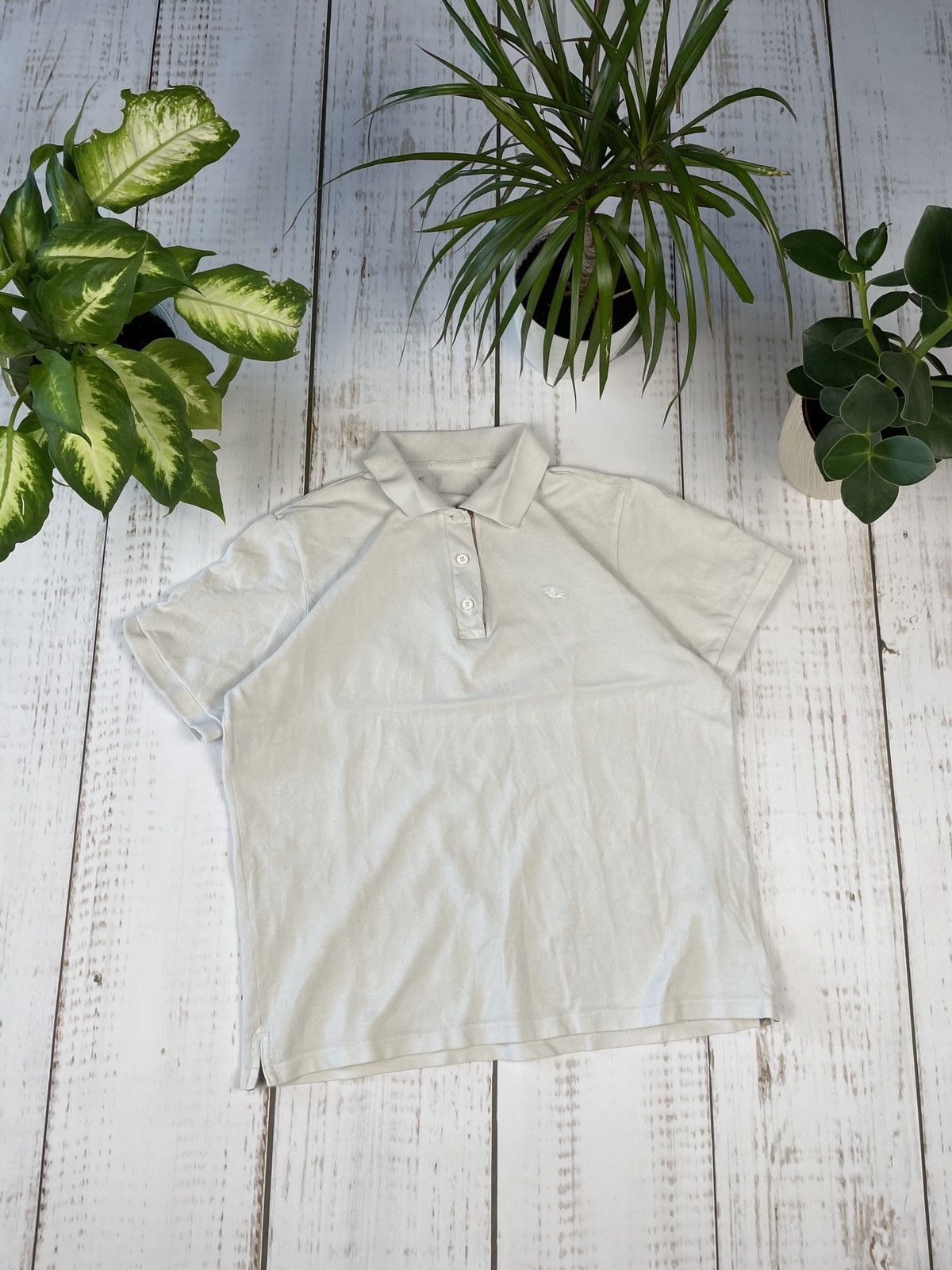 Burberry Burberry Polo T-shirt Basic Small Logo Size US S / EU 44-46 / 1 - 1 Thumbnail