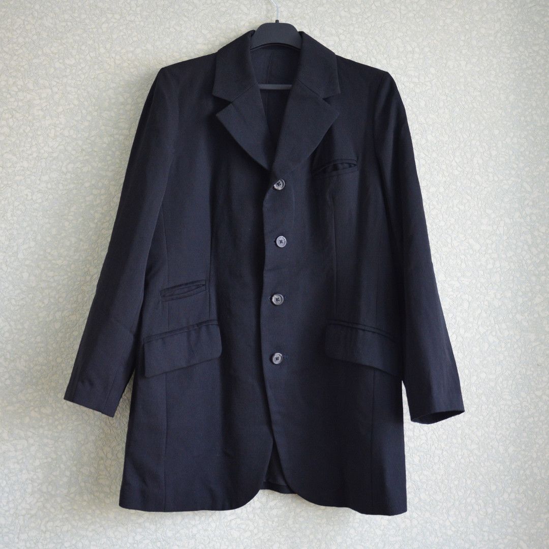 image of Kei Kagami 2000S Elongated Blazer in Black, Women's (Size Medium)