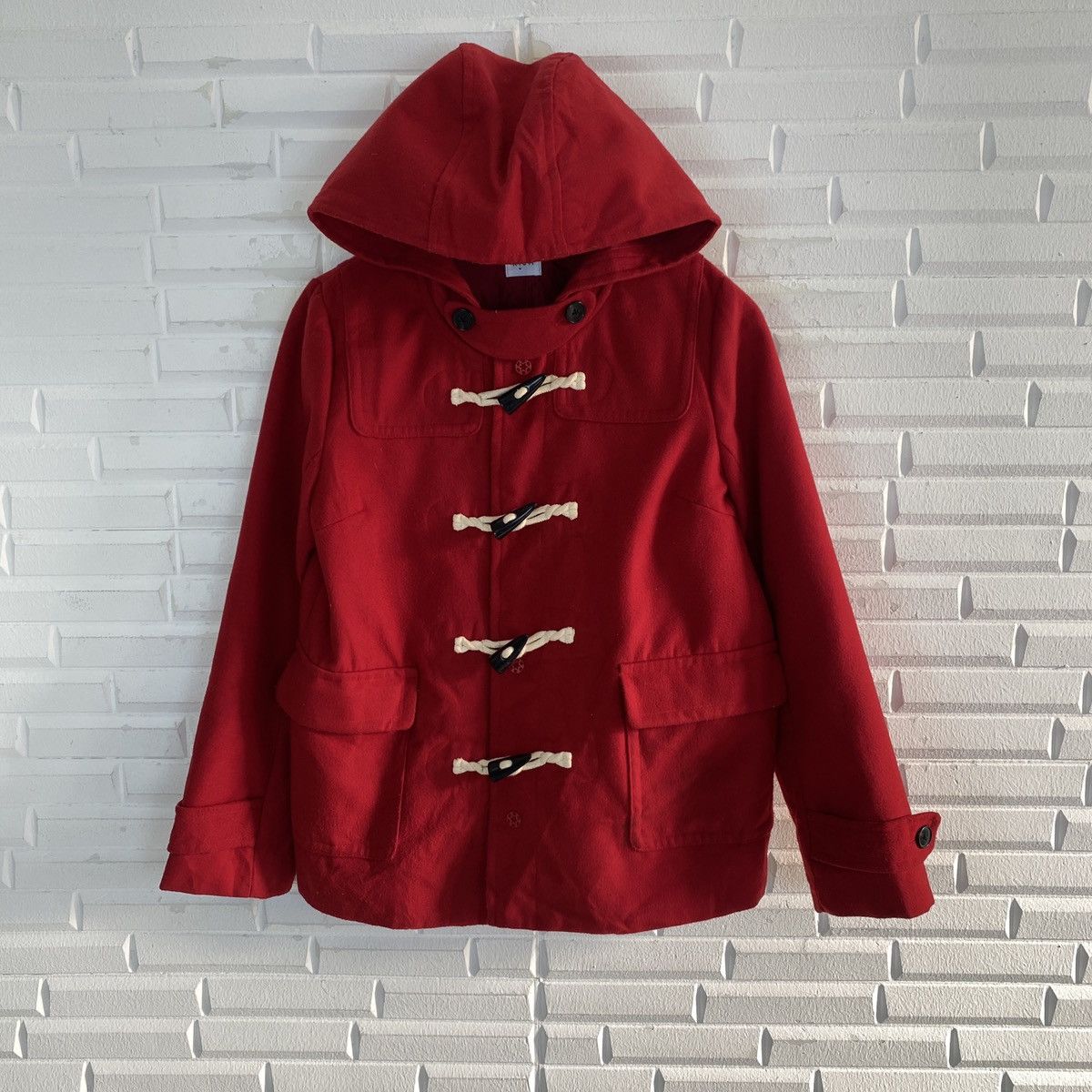 Japanese Brand 🔥LAST PRICE🔥 Japanese The Emporium Wool Duffle Hooded Coat Size US M / EU 48-50 / 2 - 2 Thumbnail