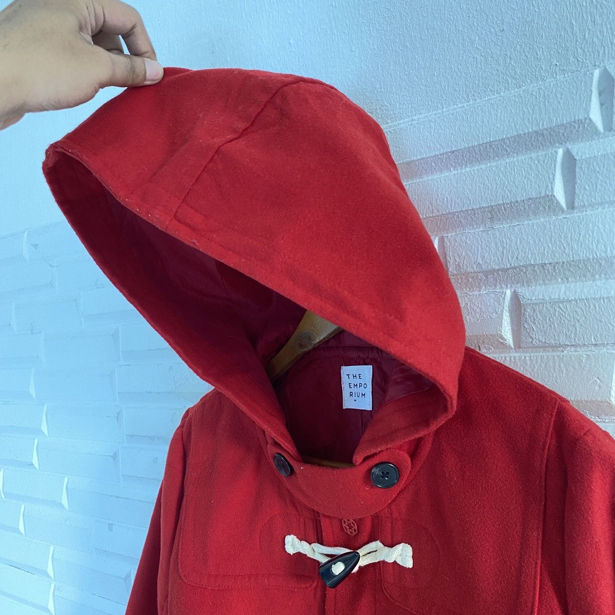 Japanese Brand 🔥LAST PRICE🔥 Japanese The Emporium Wool Duffle Hooded Coat Size US M / EU 48-50 / 2 - 14 Thumbnail