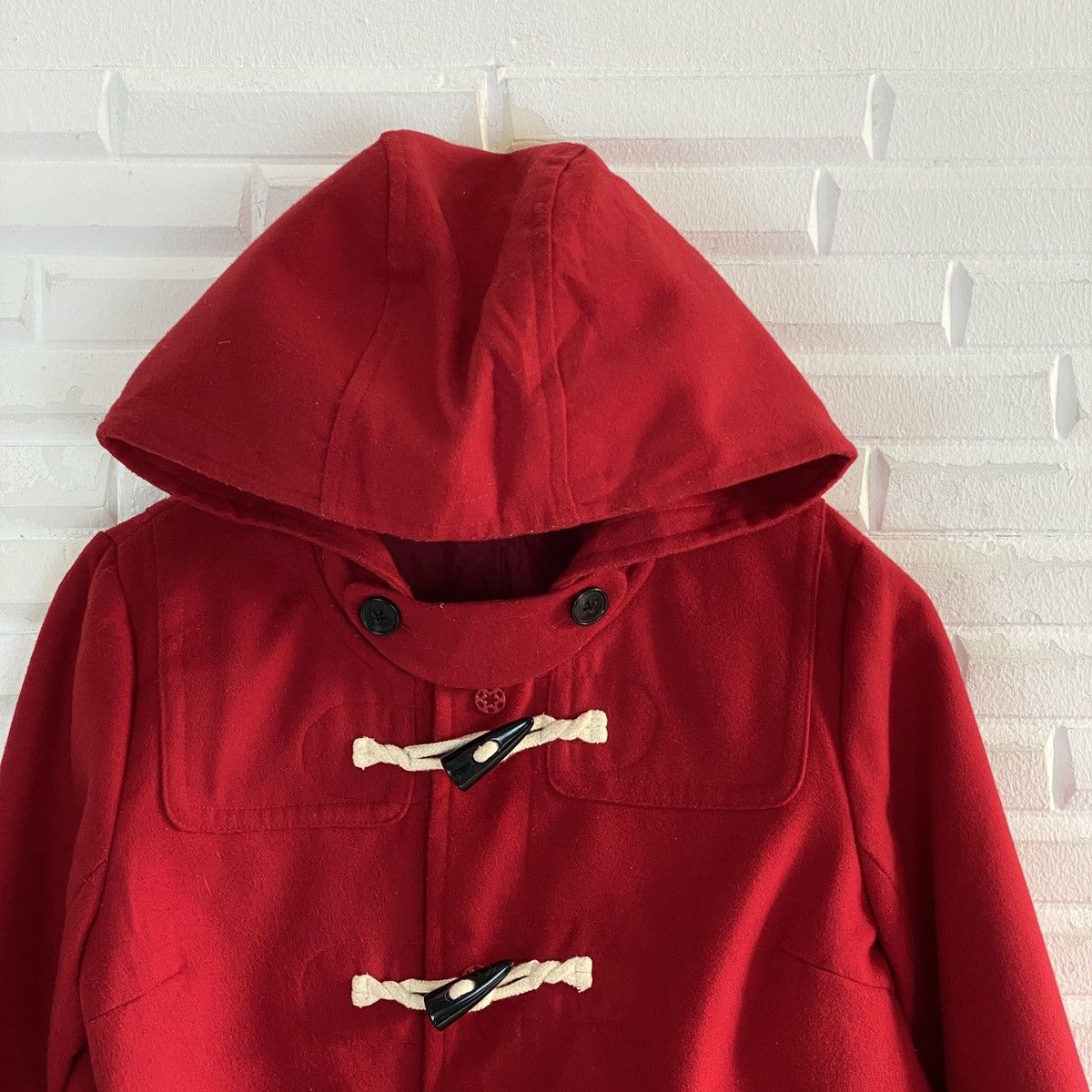 Japanese Brand 🔥LAST PRICE🔥 Japanese The Emporium Wool Duffle Hooded Coat Size US M / EU 48-50 / 2 - 4 Thumbnail