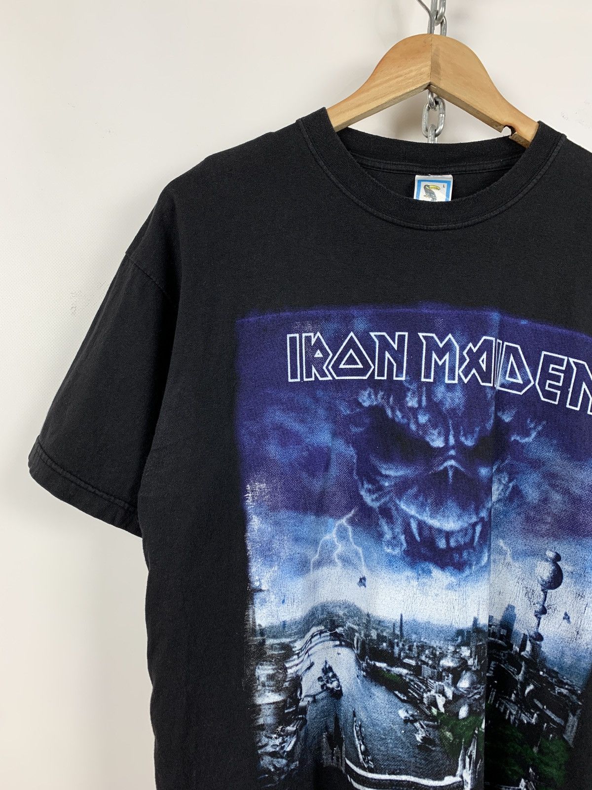 Band Tees Vintage Iron Maiden Brave New World T-Shirt Size US L / EU 52-54 / 3 - 3 Thumbnail
