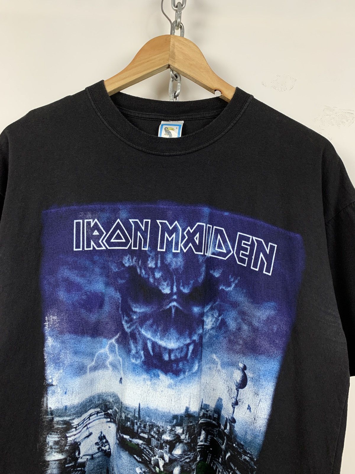 Band Tees Vintage Iron Maiden Brave New World T-Shirt Size US L / EU 52-54 / 3 - 5 Thumbnail
