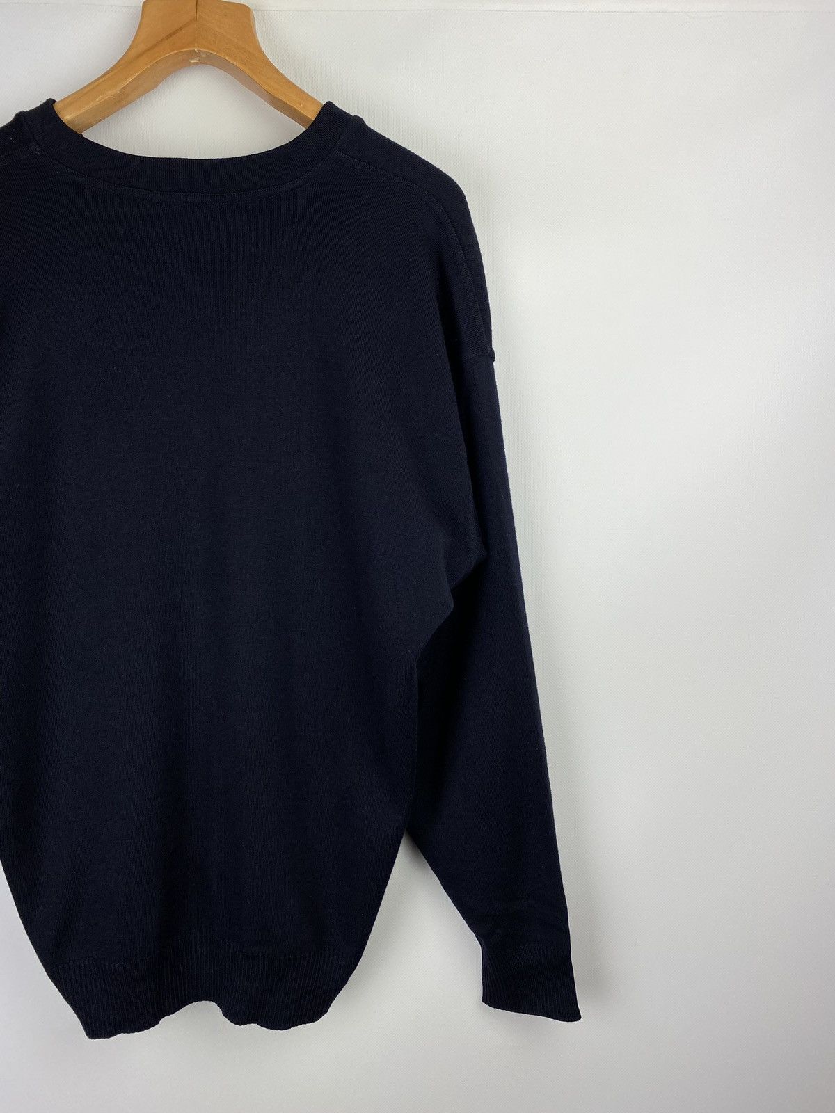 Paul & Shark × Vintage VTG Paul & Shark yachting wool v-neck sweater pullover Size US XL / EU 56 / 4 - 12 Thumbnail