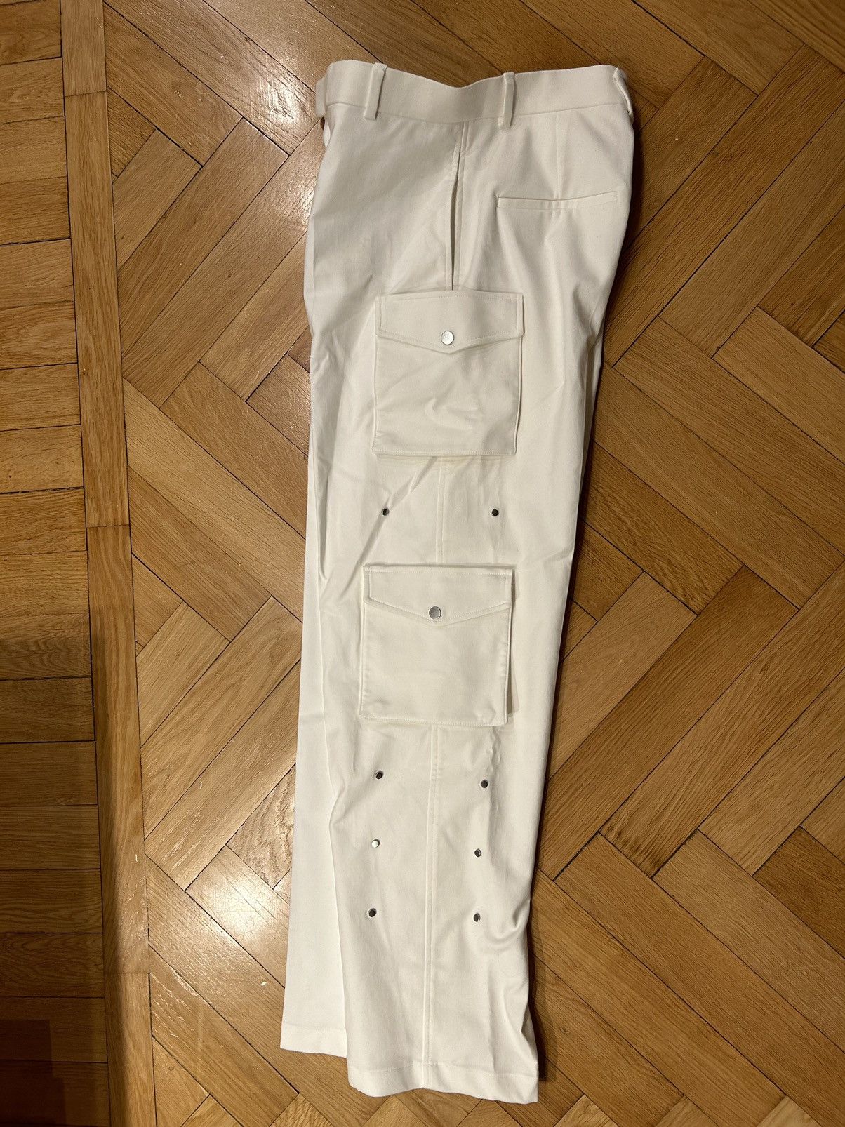 Bottega Veneta BNWT Adjustable Cargo Pocket Cotton Trousers Size 46 Size US 30 / EU 46 - 7 Thumbnail