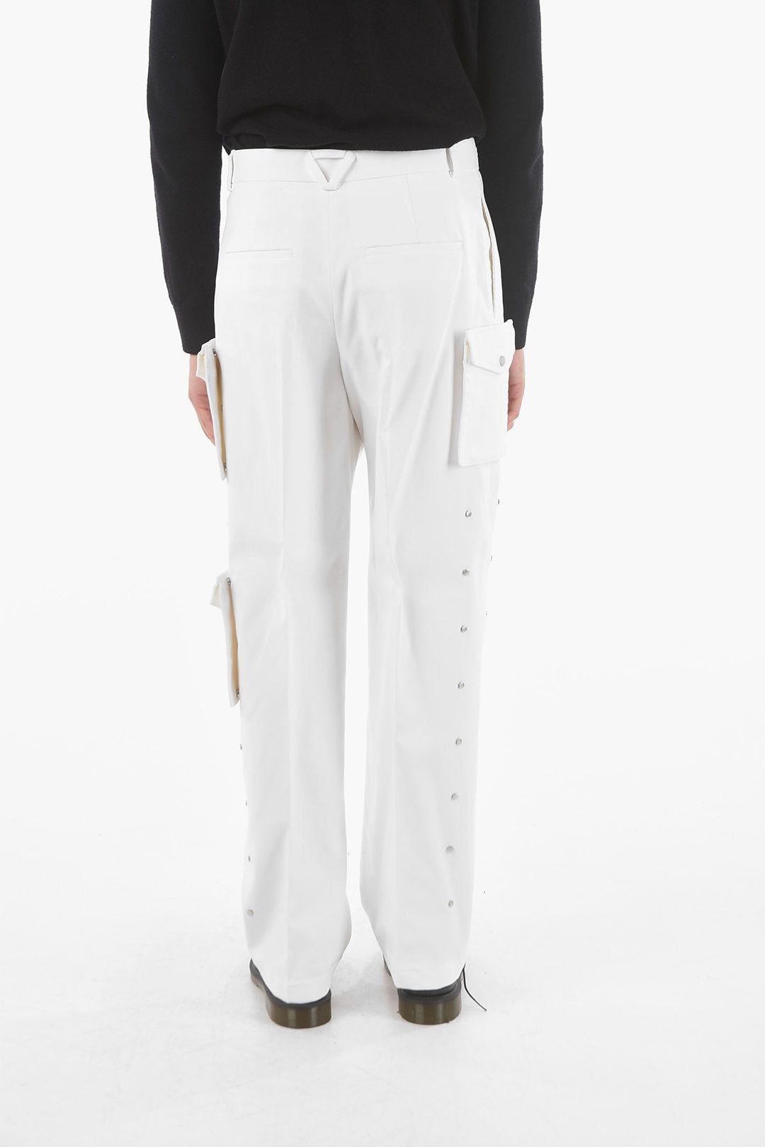 Bottega Veneta BNWT Adjustable Cargo Pocket Cotton Trousers Size 46 Size US 30 / EU 46 - 2 Thumbnail