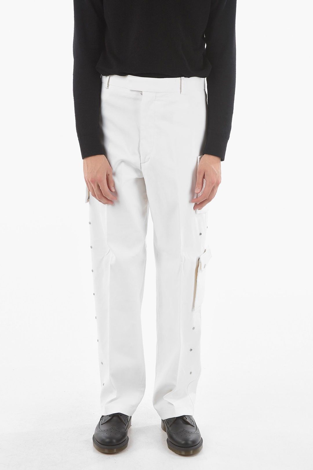 Bottega Veneta BNWT Adjustable Cargo Pocket Cotton Trousers Size 46 Size US 30 / EU 46 - 1 Thumbnail