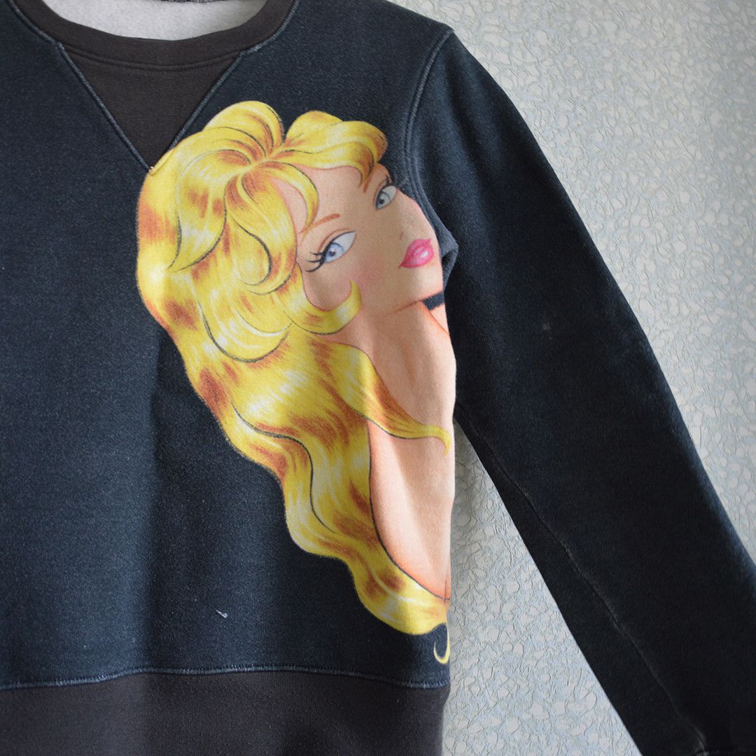 Adidas AW04 Exclusive Saeko Tsuemura Pin-up Sweatshirt Size S / US 4 / IT 40 - 4 Thumbnail