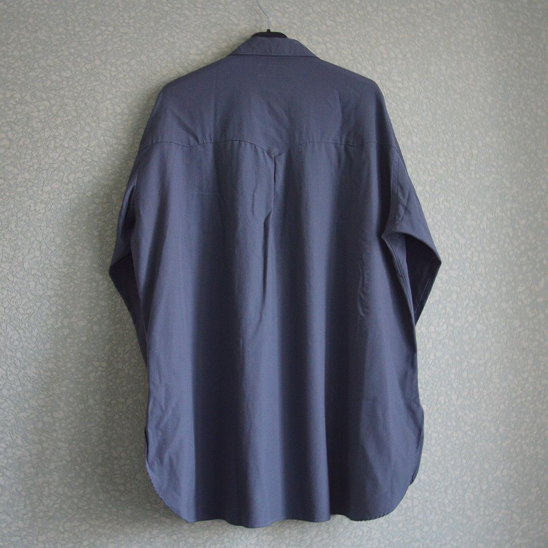 Yohji Yamamoto AW91 Popover Shirt with Upside Down Tag Size US M / EU 48-50 / 2 - 2 Thumbnail