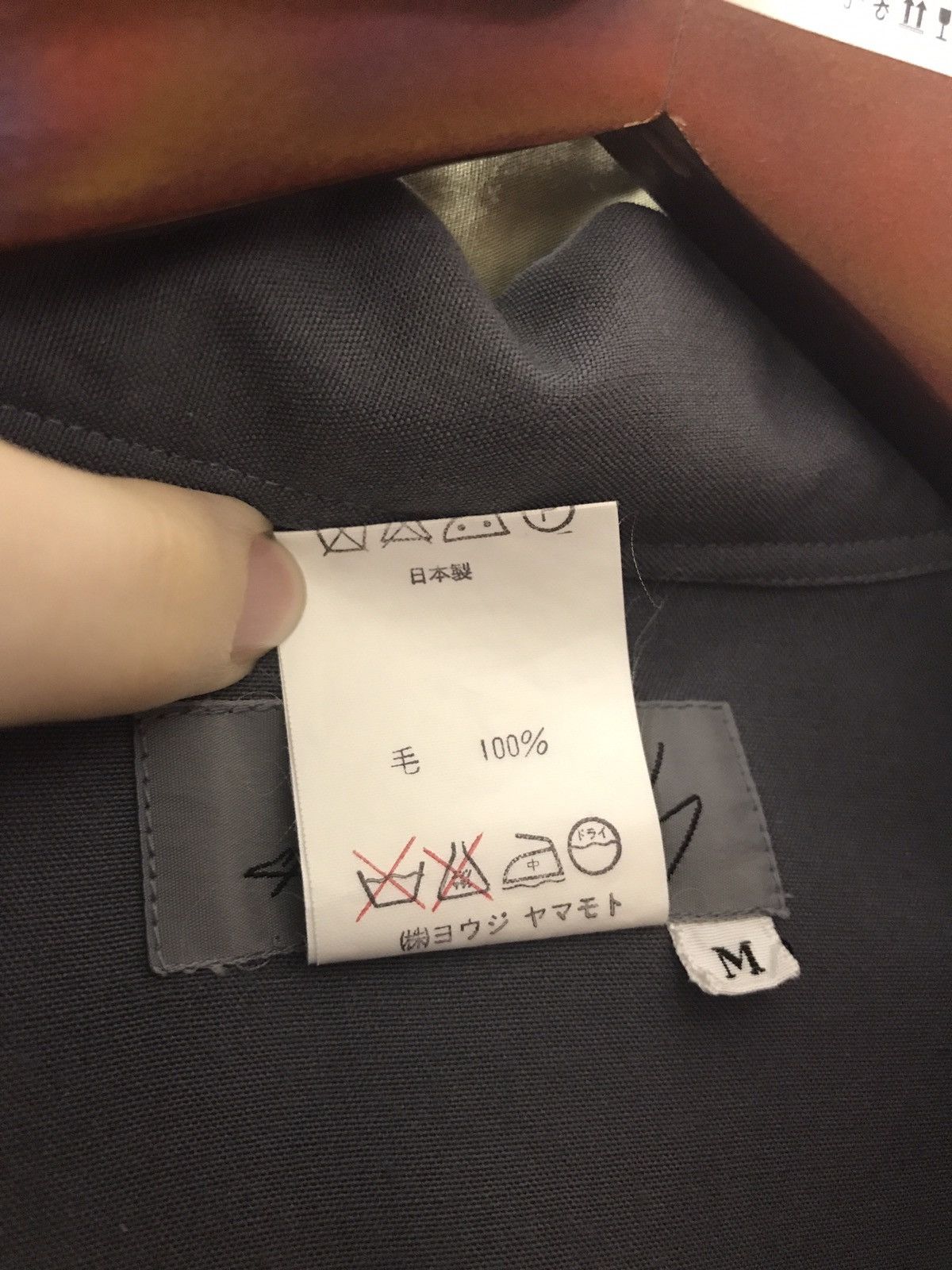Yohji Yamamoto AW91 Popover Shirt with Upside Down Tag Size US M / EU 48-50 / 2 - 10 Thumbnail
