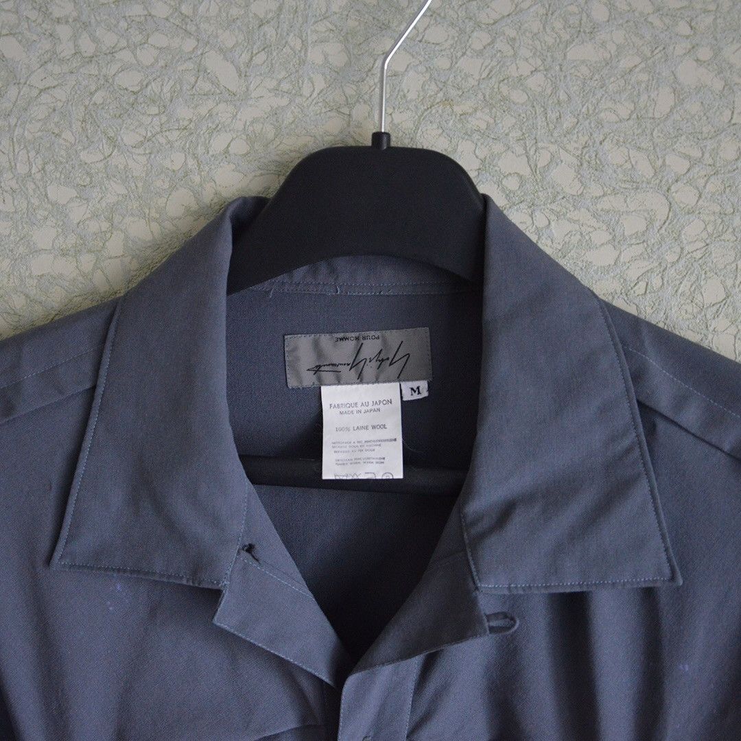 Yohji Yamamoto AW91 Popover Shirt with Upside Down Tag Size US M / EU 48-50 / 2 - 4 Thumbnail