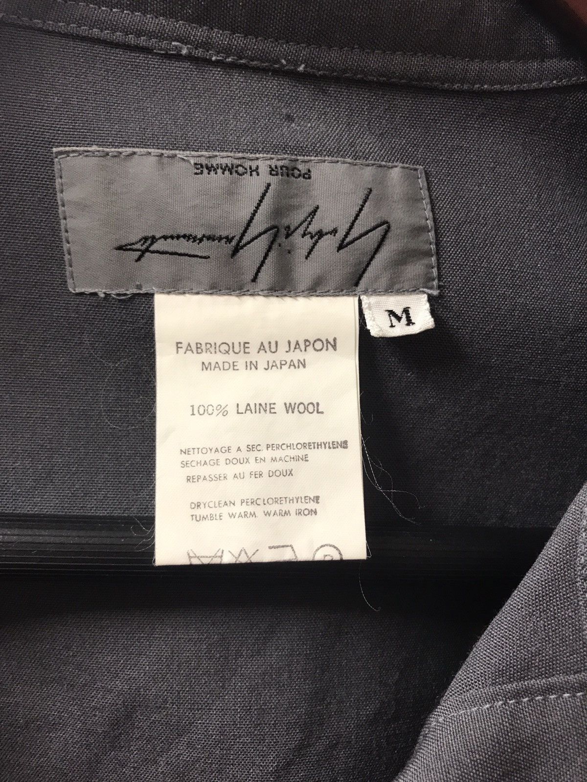 Yohji Yamamoto AW91 Popover Shirt with Upside Down Tag Size US M / EU 48-50 / 2 - 11 Thumbnail