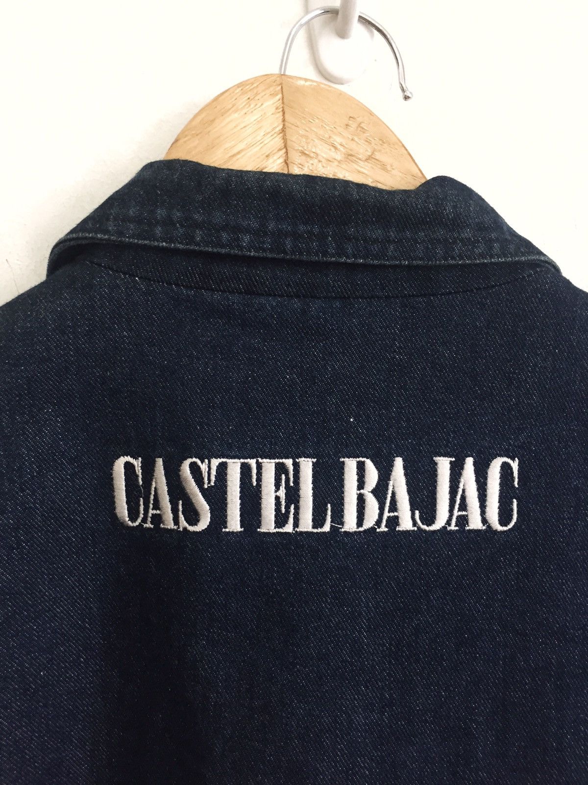 Other 90s Castelbajac Fox Embroider Indigo Denim Jacket Size US L / EU 52-54 / 3 - 4 Thumbnail