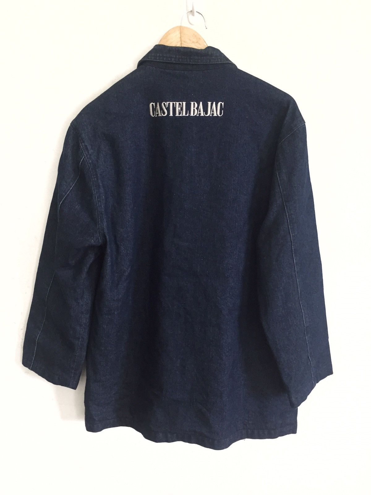Other 90s Castelbajac Fox Embroider Indigo Denim Jacket Size US L / EU 52-54 / 3 - 2 Thumbnail