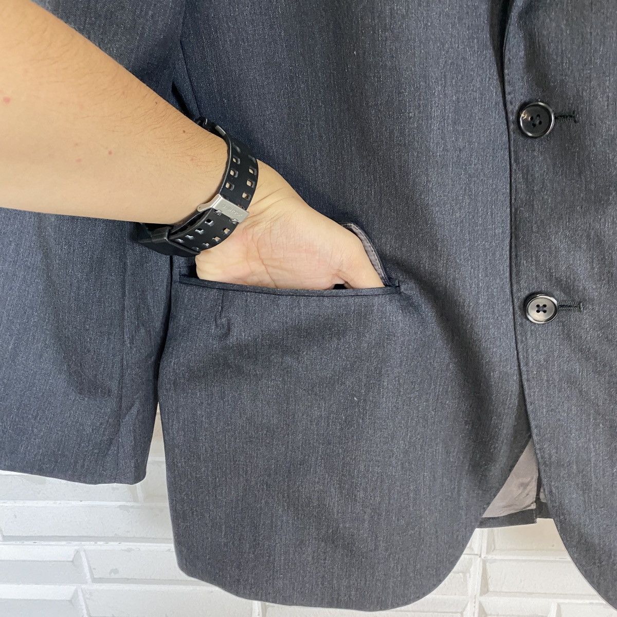 J. Press 🔥LAST PRICE🔥 J.Press Pressclusive Peppin Merino Blazer Size 40R - 8 Thumbnail