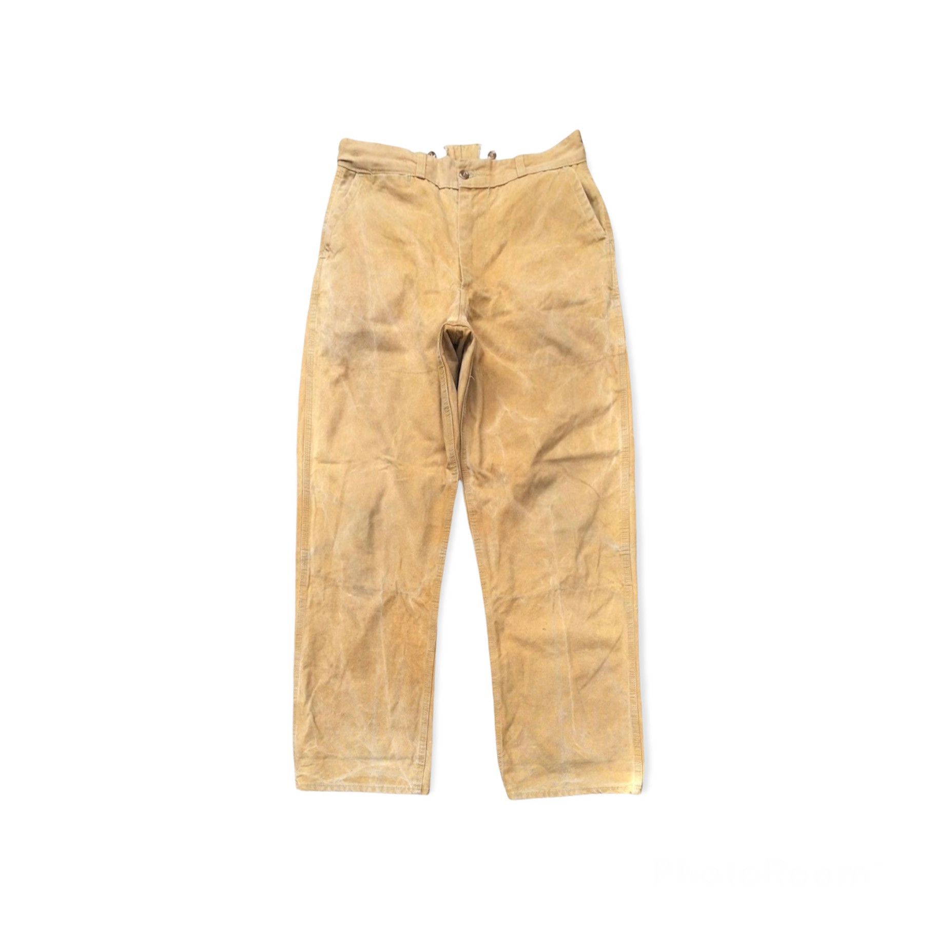 image of Carhartt x Vintage Double Knee Hunting Pant Westernfield By Hawthorne in Tan, Men's (Size 33)