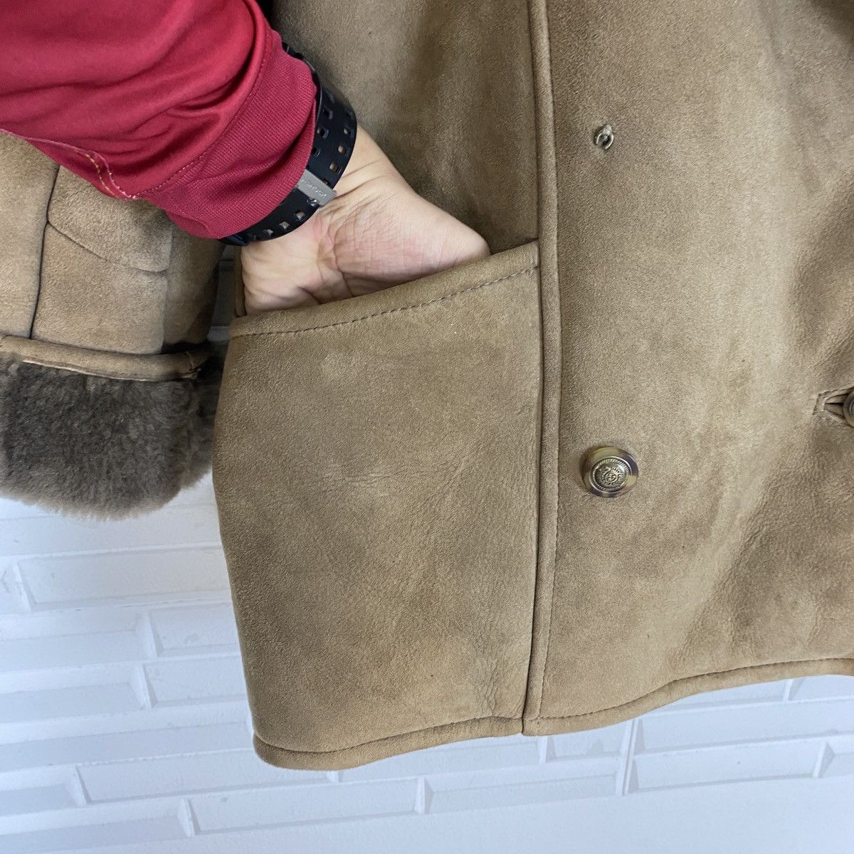 Genuine Leather 🔥LAST PRICE🔥 New Zealand Genuine Sheepskin Coat Size XS / US 0-2 / IT 36-38 - 9 Thumbnail