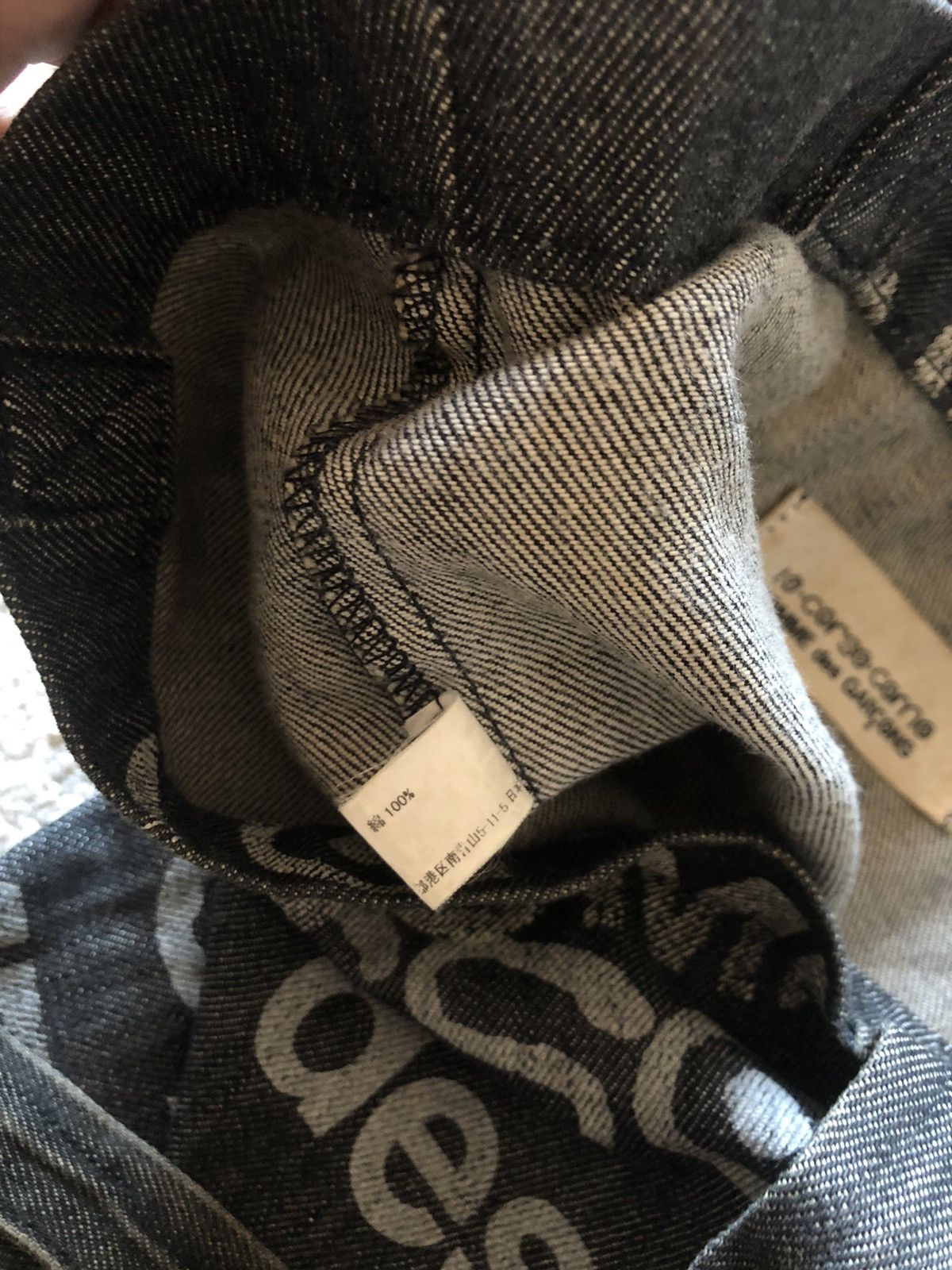 Comme des Garcons Homme Comme des Garcons x 10 Corso Como Printed denim Tote Bag Size ONE SIZE - 6 Thumbnail