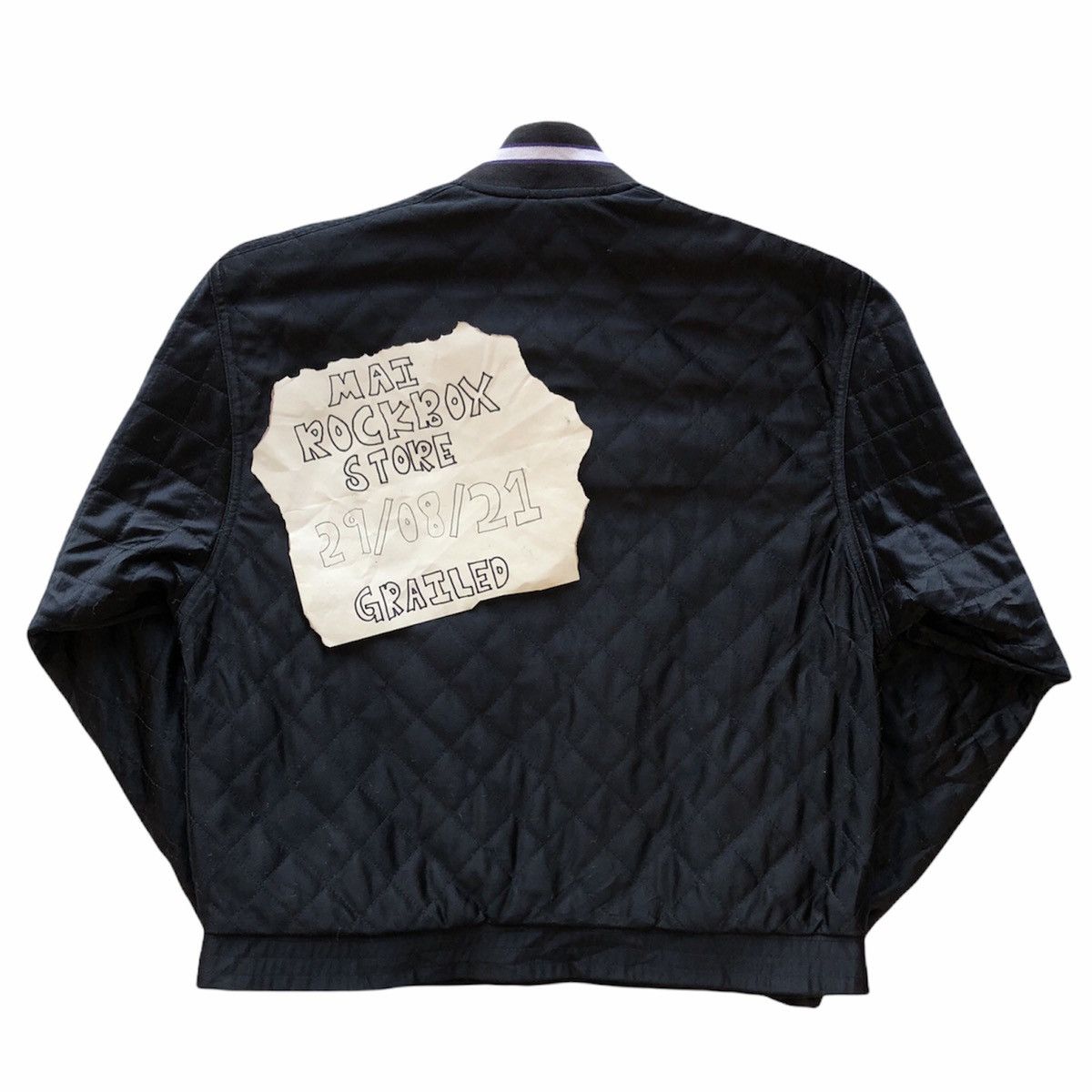 Nike Vintage 90's Nike Court Quilted Puffer Jacket Size M / US 6-8 / IT 42-44 - 8 Thumbnail