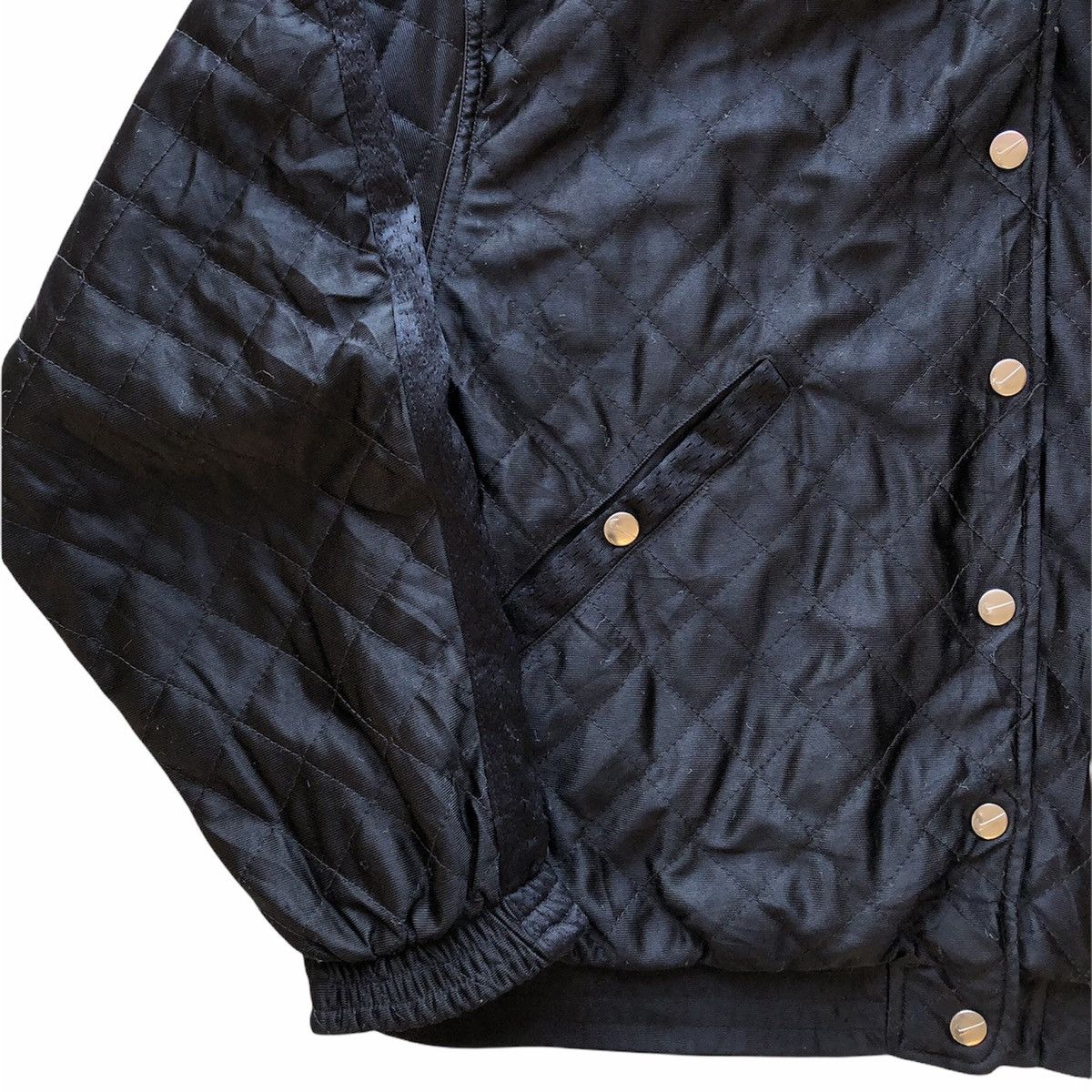 Nike Vintage 90's Nike Court Quilted Puffer Jacket Size M / US 6-8 / IT 42-44 - 4 Thumbnail