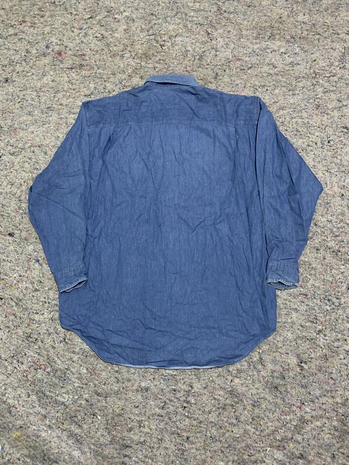 💸BINDINGOFFER💸Vintage 90s issey miyake chambray shirt