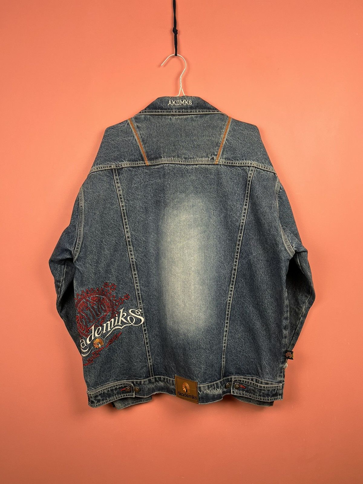Akademiks Akademiks vintage rare jeans jacket rare rap pversized Size US XXL / EU 58 / 5 - 13 Thumbnail
