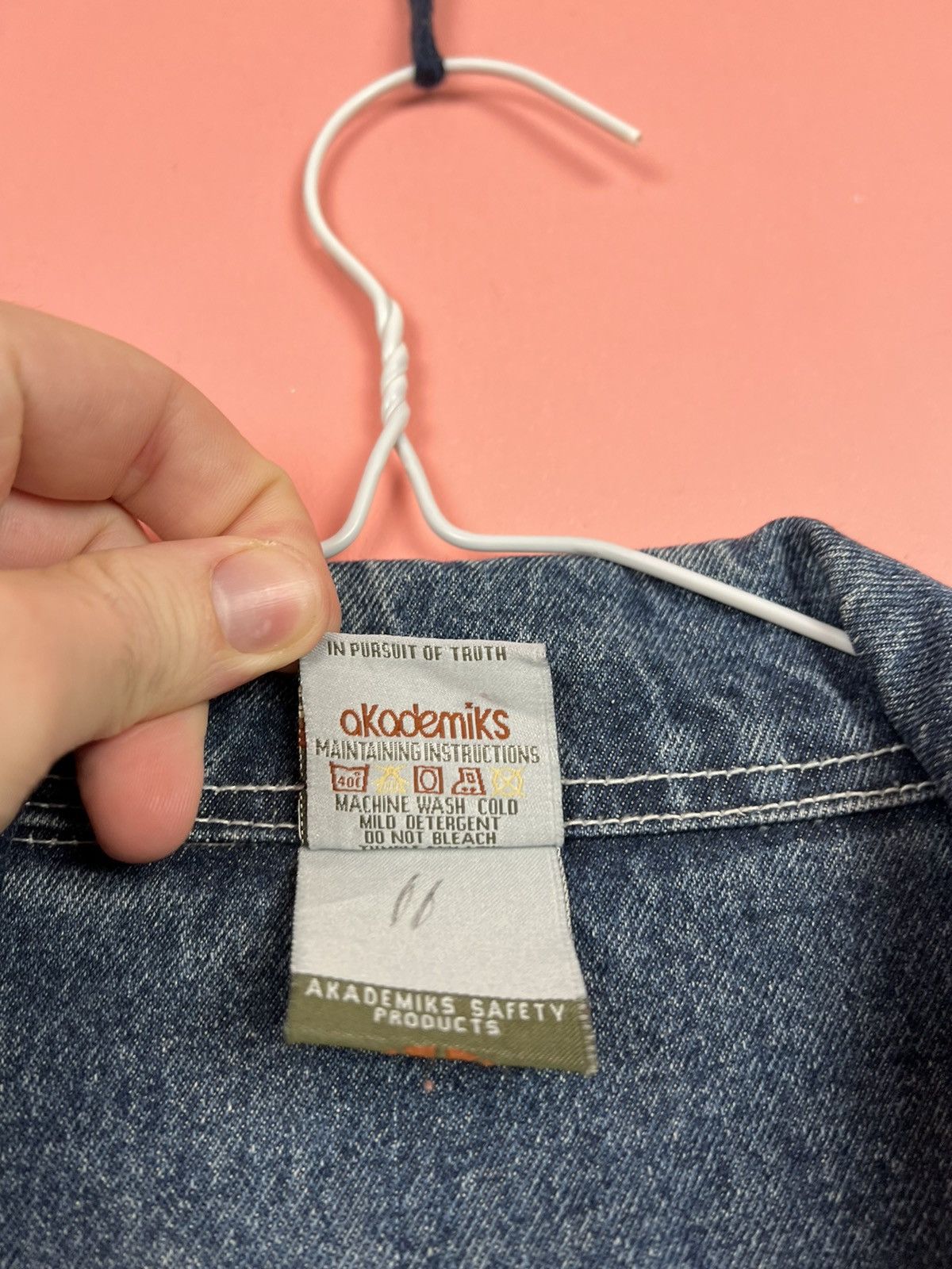 Akademiks Akademiks vintage rare jeans jacket rare rap pversized Size US XXL / EU 58 / 5 - 5 Thumbnail