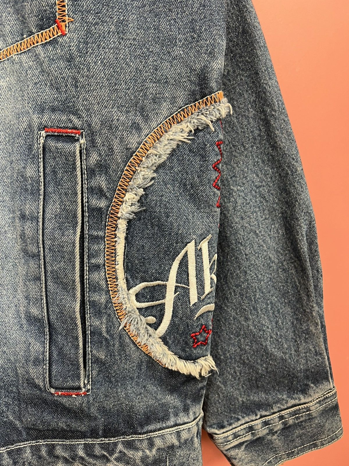 Akademiks Akademiks vintage rare jeans jacket rare rap pversized Size US XXL / EU 58 / 5 - 7 Thumbnail