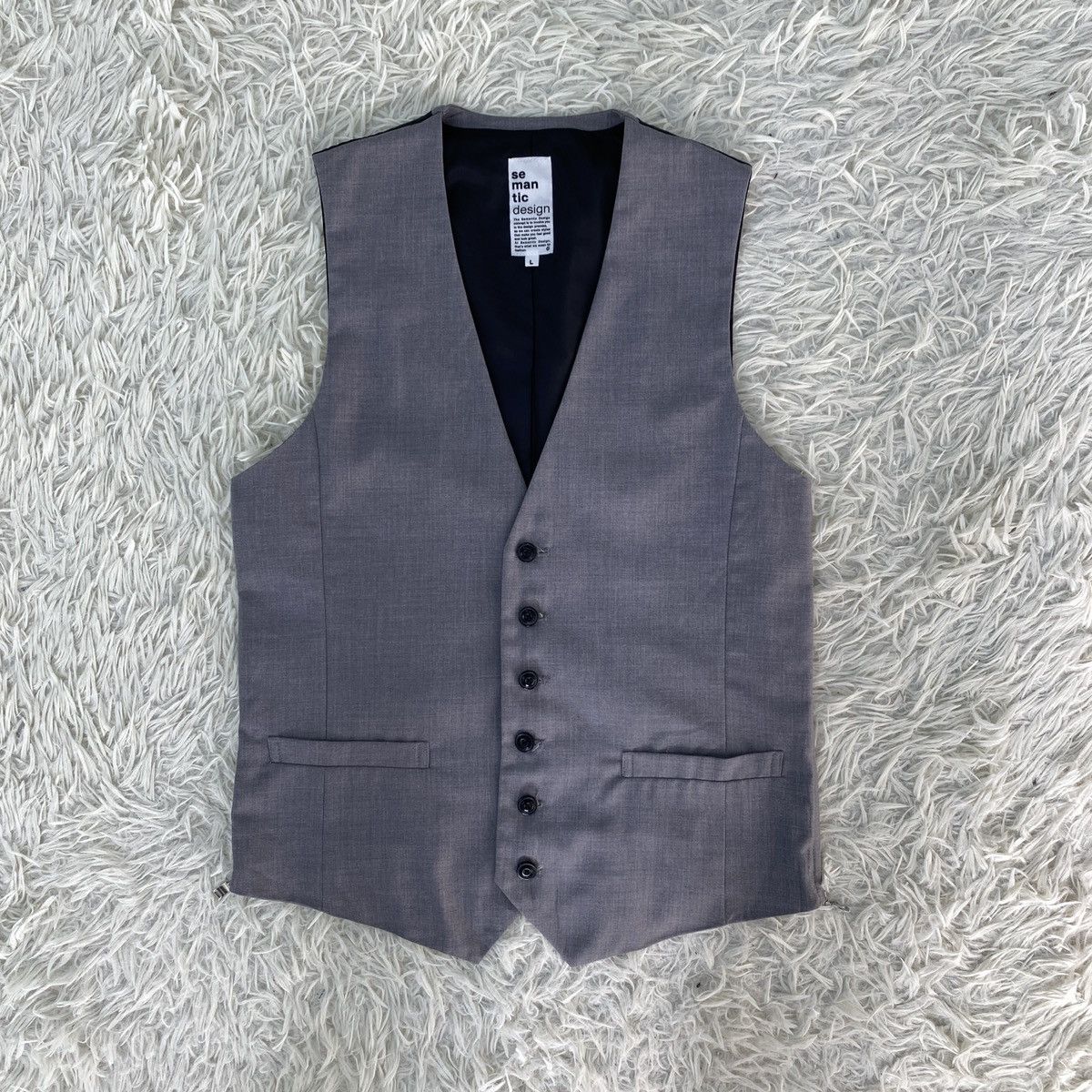 Designer Semantic Design Vest Size US L / EU 52-54 / 3 - 2 Thumbnail