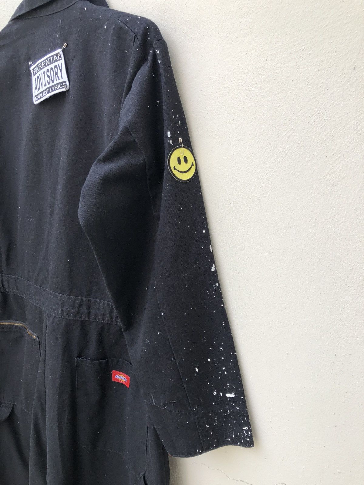 Dickies × Vintage Vintage Dickies Paint Splash Black Coverall Size US 36 / EU 52 - 14 Thumbnail