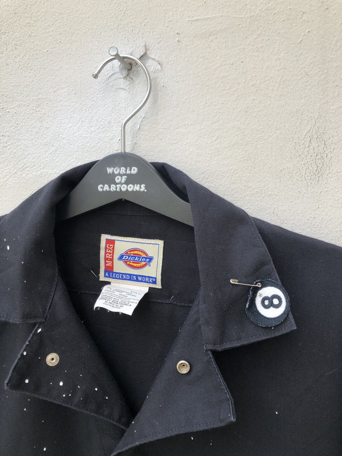 Dickies × Vintage Vintage Dickies Paint Splash Black Coverall Size US 36 / EU 52 - 4 Thumbnail