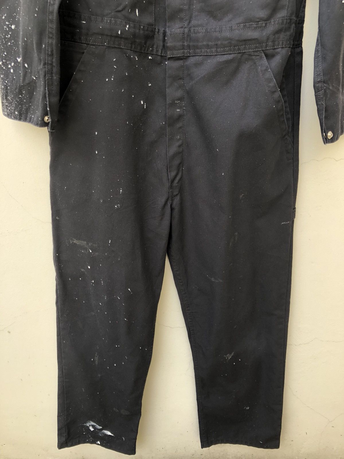 Dickies × Vintage Vintage Dickies Paint Splash Black Coverall Size US 36 / EU 52 - 8 Thumbnail