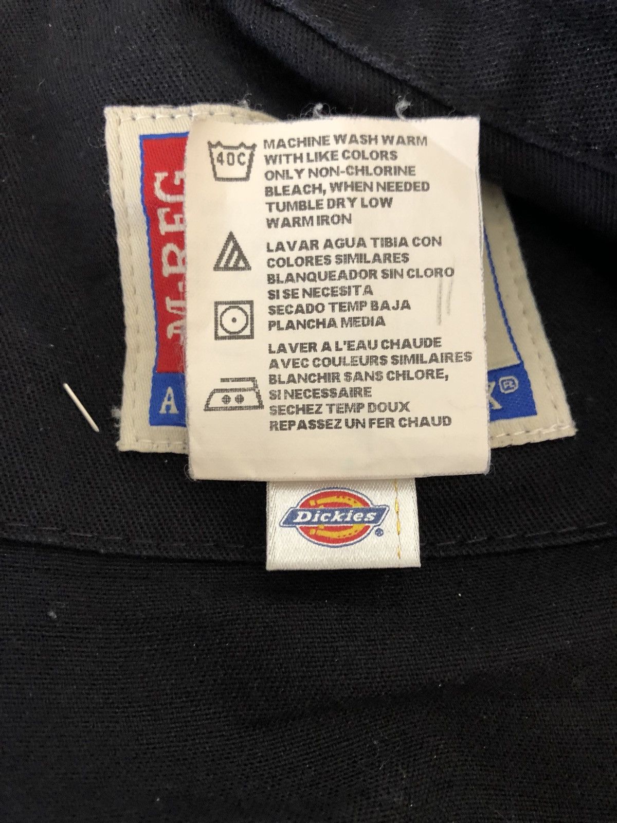 Dickies × Vintage Vintage Dickies Paint Splash Black Coverall Size US 36 / EU 52 - 18 Thumbnail