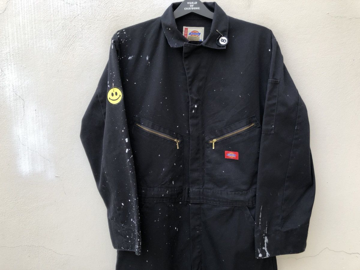 Dickies × Vintage Vintage Dickies Paint Splash Black Coverall Size US 36 / EU 52 - 2 Thumbnail