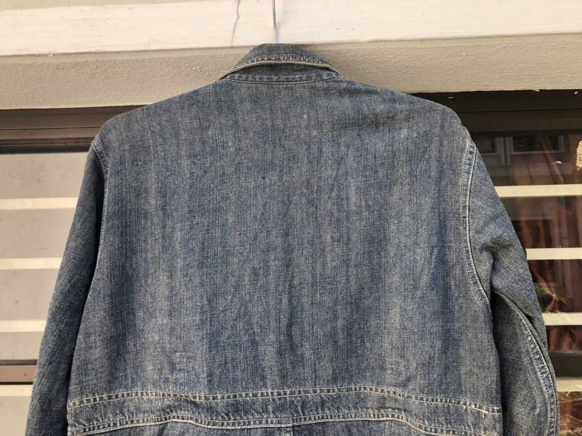 Buzz Rickson's Inpaichthys Kerri Japan Patchwork Coverall Denim Jumpsuit Size US 34 / EU 50 - 14 Thumbnail
