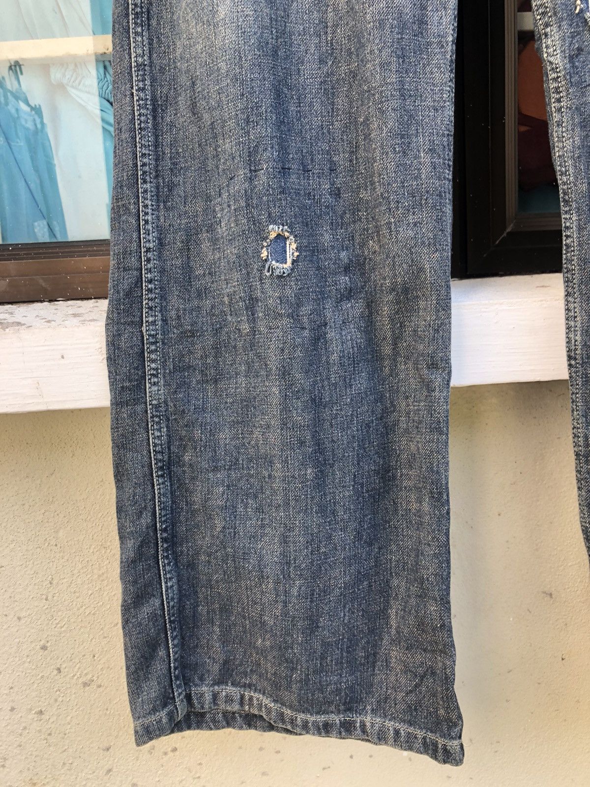 Buzz Rickson's Inpaichthys Kerri Japan Patchwork Coverall Denim Jumpsuit Size US 34 / EU 50 - 10 Thumbnail