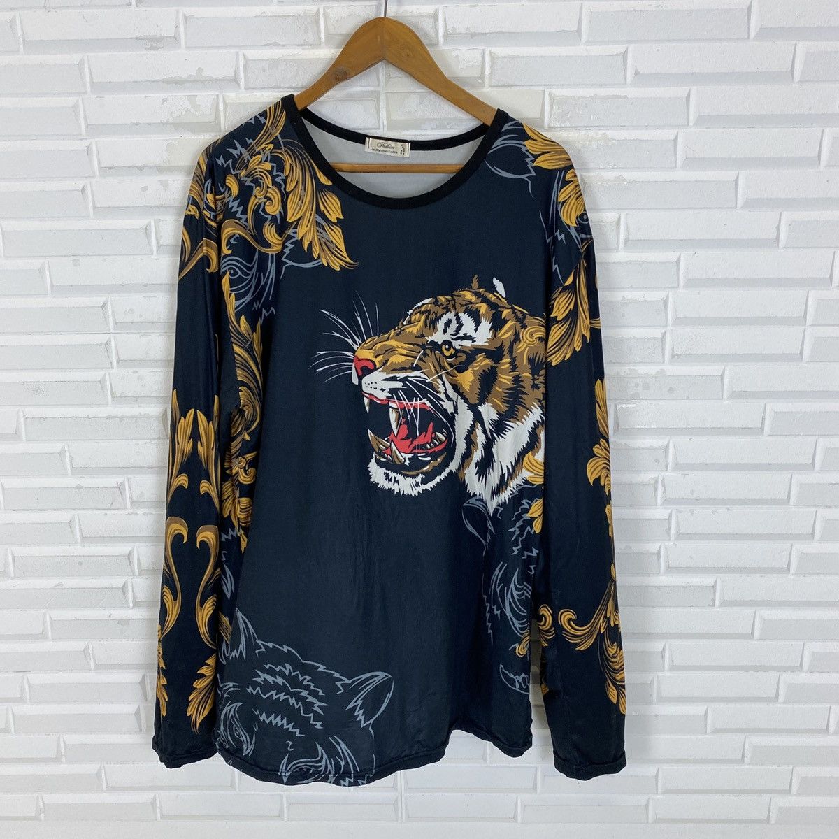 Vintage Tigers Full Printed Tee Size US M / EU 48-50 / 2 - 2 Thumbnail