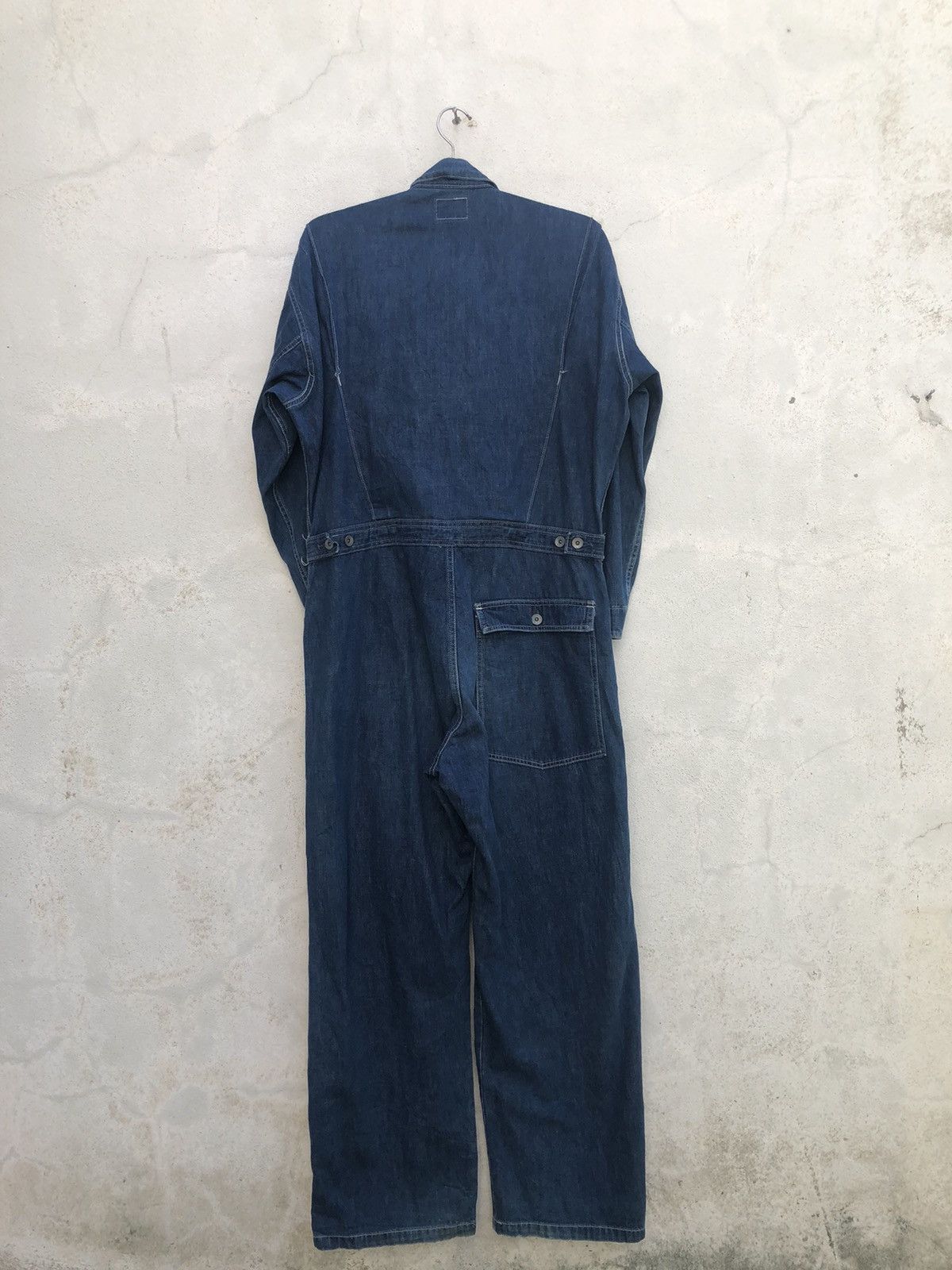 Big John Vintage Big John Japan Cargo Coverall Denim Jumpsuit Size US 34 / EU 50 - 10 Thumbnail
